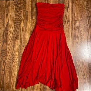 Strapless dress